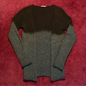 Prada Black and Gray Cardigan